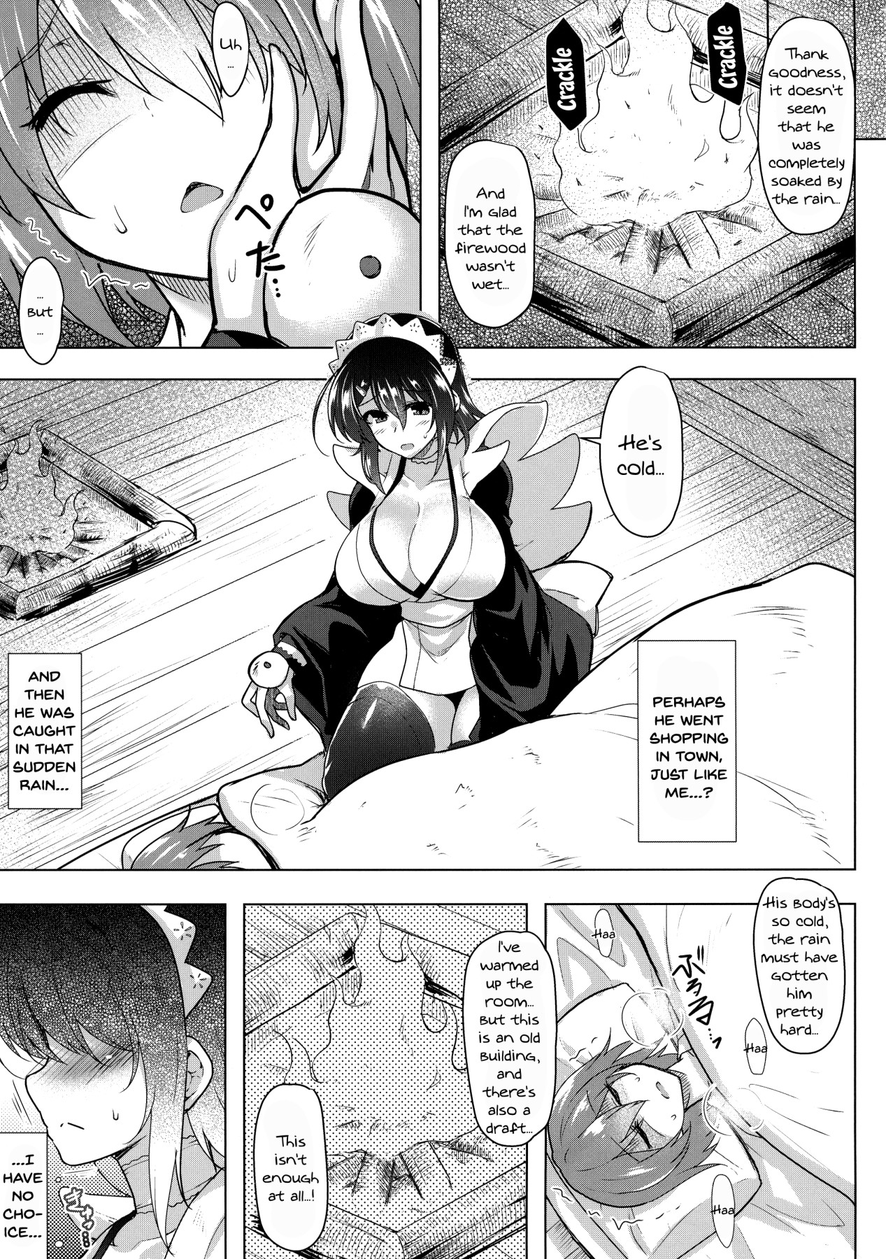 Hentai Manga Comic-The Crane's Return Of Affection-Read-5